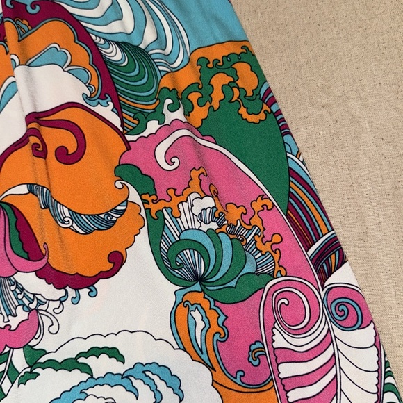 Laundry by Design Los Angeles Multi Colored Paisley Print Dress ✨Like New✨ - Picture 4 of 6